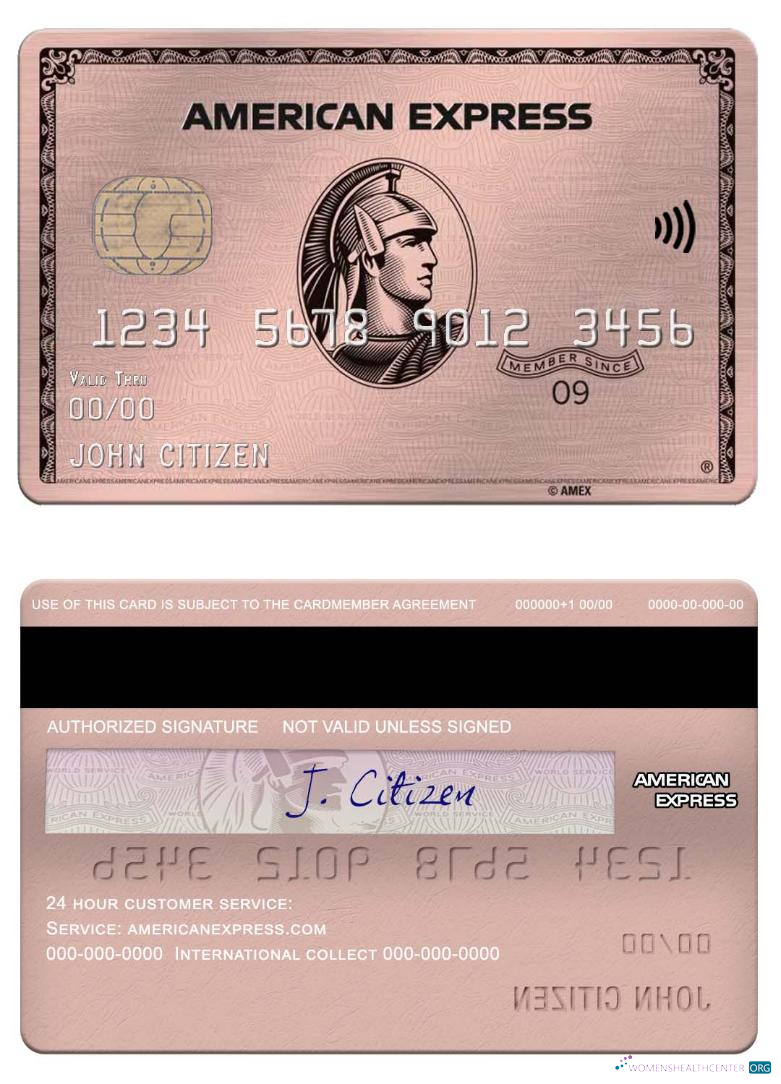 Download USA Missouri Together Credit Union bank amex rose gold card Photoshop template